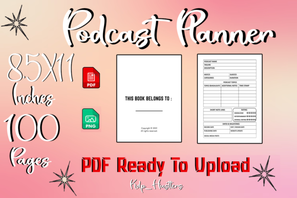 Download Podcast Planner Diary Unique Interior - Diary Collection