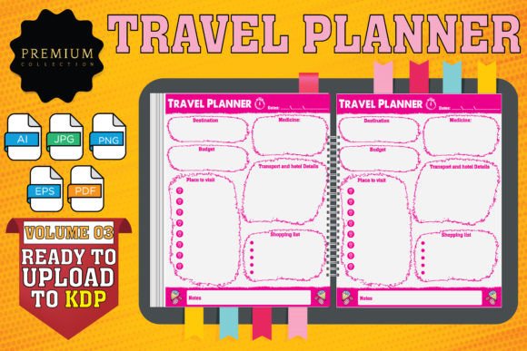Download KDP -Tour and Travel Planner . - Travel planner Collection