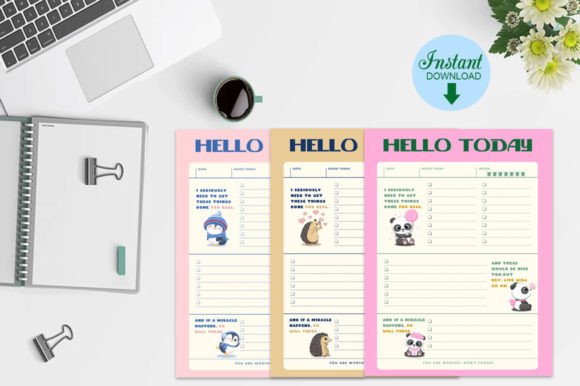 Download Daily Checklist Hello Today - Daily checklist Collection