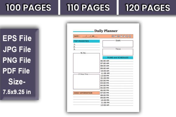 Download Daily Planner Book, - Premium Resources