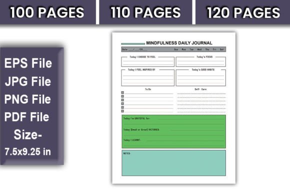 Download MINDFULNESS DAILY JOURNAL Book, - Premium Resources