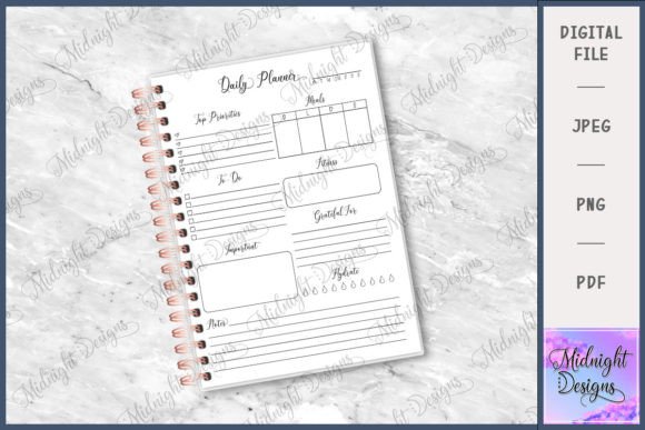 Download Daily Planner Page - Premium Bundle