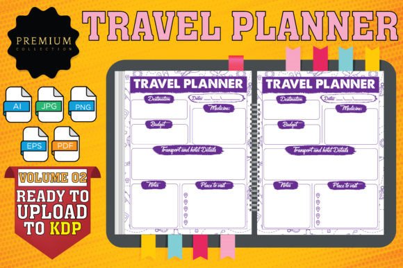 Download KDP -Tour and Travel Planner . - Travel planner Collection